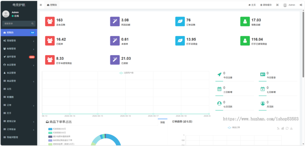 图片[3]-电竞护航系统游戏俱乐部软件电竞游戏陪练源码-七月云